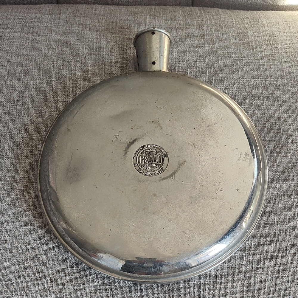 Antique Cello Sanitary Hot Water Bottle Pat. 11/26/1912 By AS Campbell CO Boston